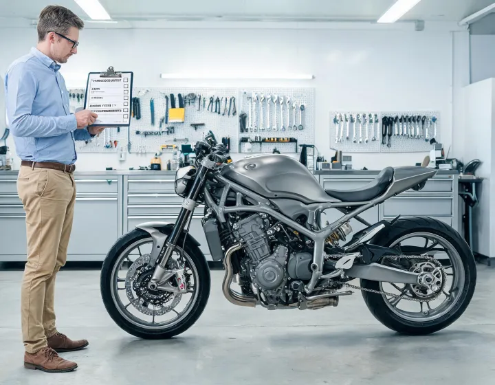 Custom motorcycle procurement brief